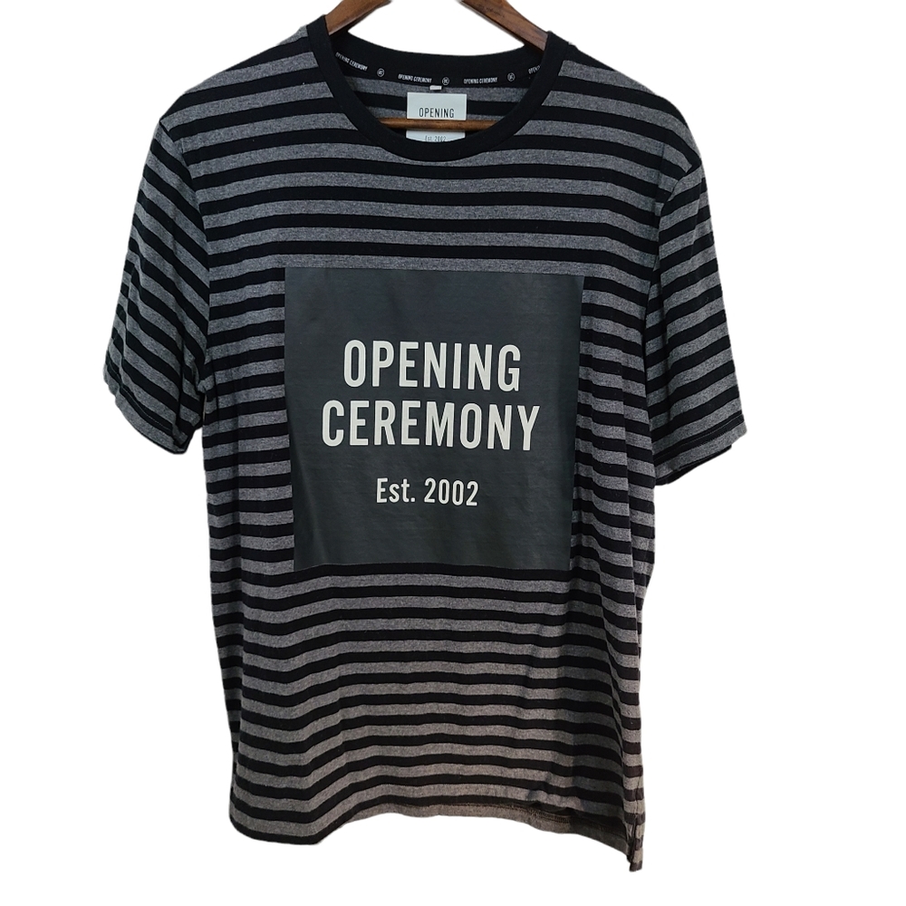 Opening Ceremony Striped T Shirt Medium